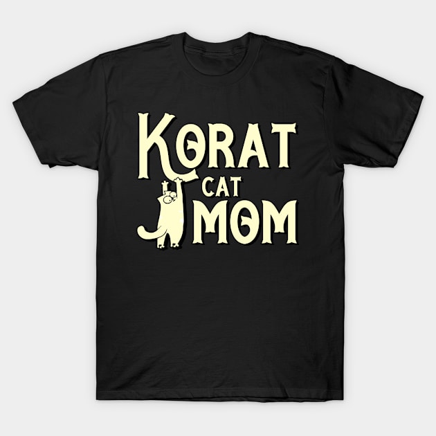 Korat cat mama breed T-Shirt by SerenityByAlex